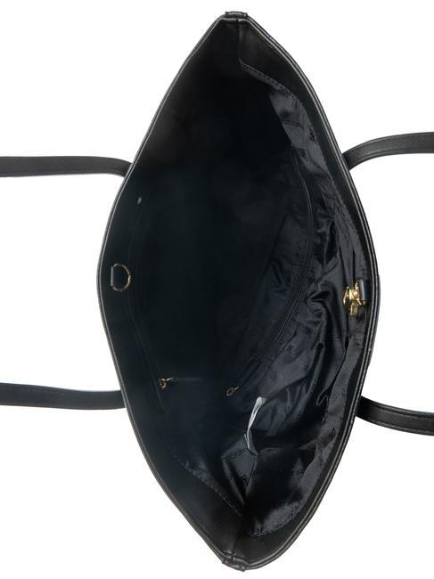 JENNIFER Einkaufstasche mit Aufdruck Schwarz - Damentaschen