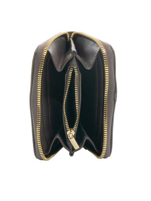 MONOGRAM Kleine Geldbörse mit umlaufendem Reißverschluss braun - Brieftaschen Damen