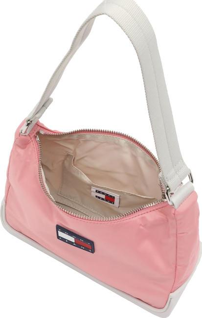 TOMMY JEANS Hobo Schultertasche Rosa gesprenkelt - Damentaschen