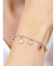 ALVIERO MARTINI PRIMA CLASSE RAMBLA Armband mit Anhängern und Zirkonen - Armbänder