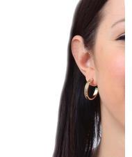 CALVIN KLEIN TIMELESS Creolen mit Zirkonen - Ohrringe