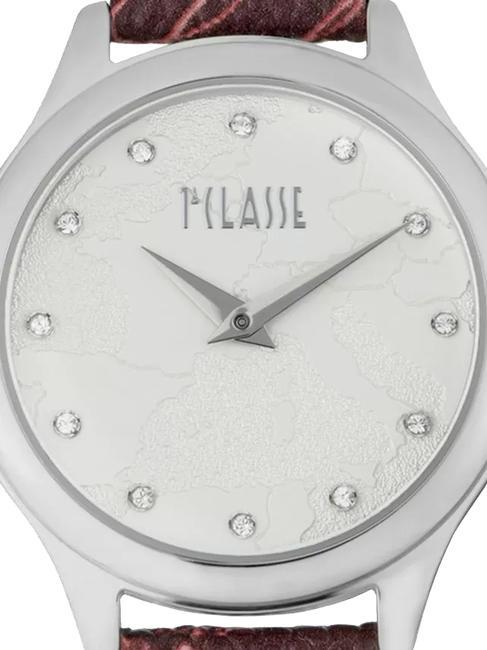 ISCHIA Zeit nur beobachten stahlrot - Uhren