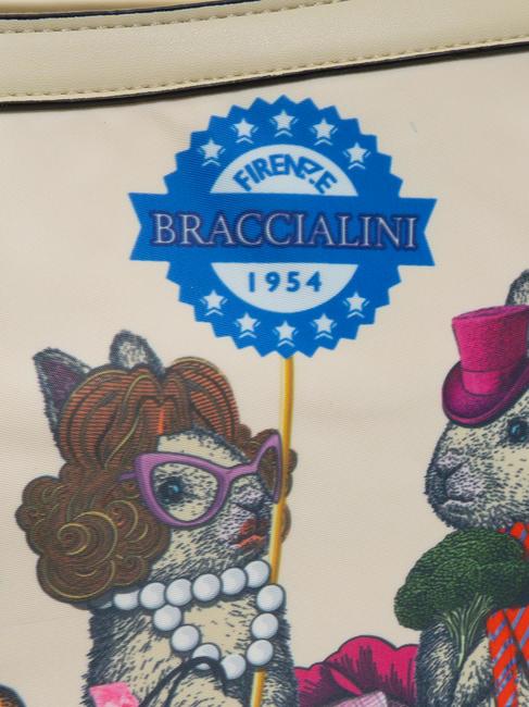 JENNIFER Einkaufstasche mit Aufdruck Beige - Damentaschen