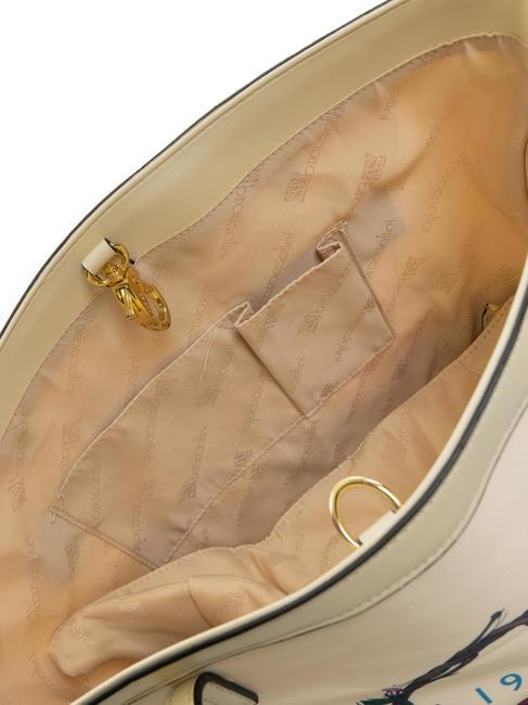 JENNIFER Einkaufstasche mit Aufdruck Beige - Damentaschen