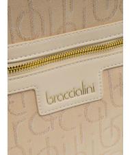 BRACCIALINI FONT Jacquard-Rucksack Beige - Damentaschen - 3