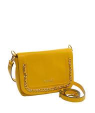 BRACCIALINI NORA Umhängetasche aus Leder mit Klappe - Damentaschen