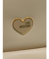 LOVE MOSCHINO PUFFY Damenrucksack Elfenbein - Damentaschen - 3