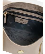 BRACCIALINI NAOMI Umhängetasche aus Leder mit Klappe Gesichtspuder - Damentaschen - 5