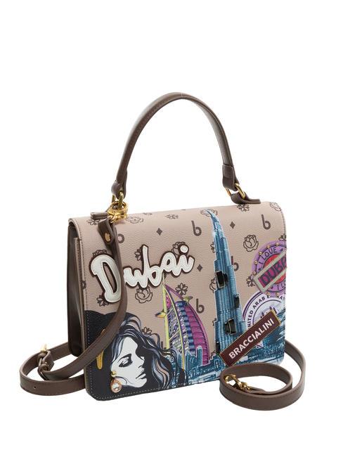 CARTOLINE Aktentasche mit Schultergurt multi - Damentaschen