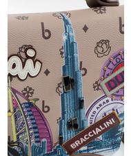 BRACCIALINI CARTOLINE Aktentasche mit Schultergurt multi - Damentaschen - 3