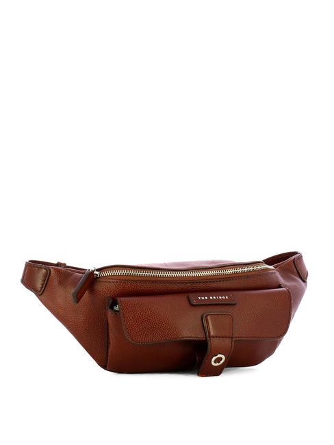 BIAGIO  Lederbeutel Braun 14/Ruthenium Palladium - Hüfttaschen