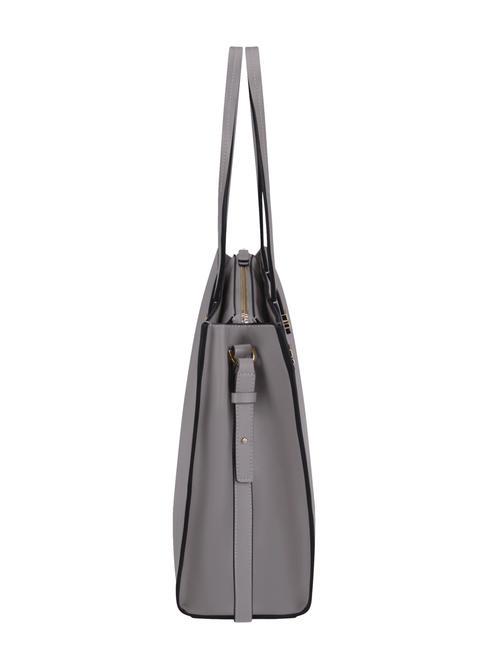 HEADLINER Einkaufstasche mit Schultergurt Eisen grau - Damentaschen