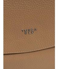 TOSCA BLU CICLAMINO Aktentasche aus gehämmertem Leder Kamel - Damentaschen - 3