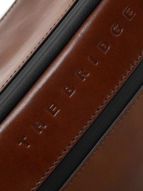 DAMIANO Lederschönheit Braun / Ruthenium - Beauty-Case