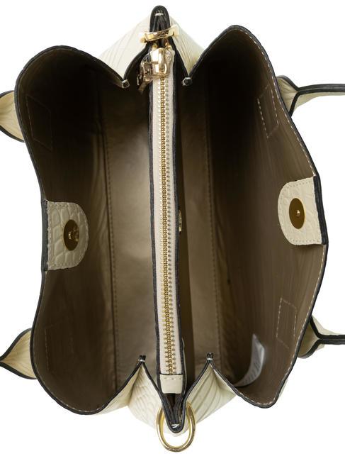 GLICINE Mittelgroße Lederhandtasche NATÜRLICH - Damentaschen