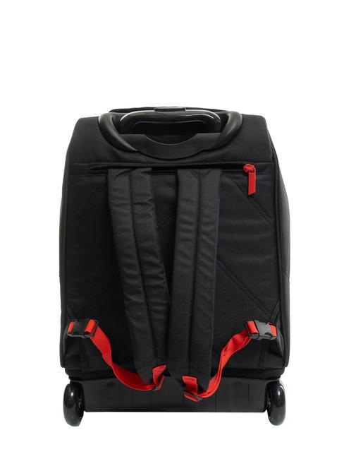 GLORY&HONOUR Trolley-Rucksack mit 2 Rädern Schwarz - Rucksäcke mit Trolleyfunktion