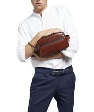 THE BRIDGE DAMIANO Lederschönheit Tiefsee abb. mattes dunkles Ruthenium - Beauty-Case - 3