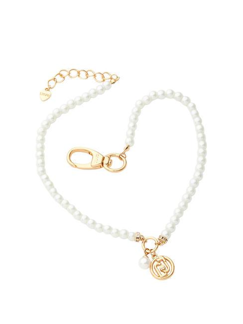 PEARL Halskette mit Charme goldene Rose - Halsketten