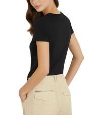 GUESS SANGALLO T-Shirt aus Stretch-Baumwolle - T-Shirts und Tops für Damen