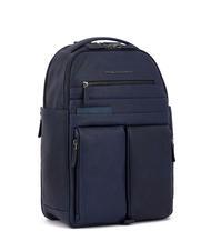 PIQUADRO PAAVO Laptop-Rucksack 15,6", aus Leder Blau - PC-Rucksäcke - 2