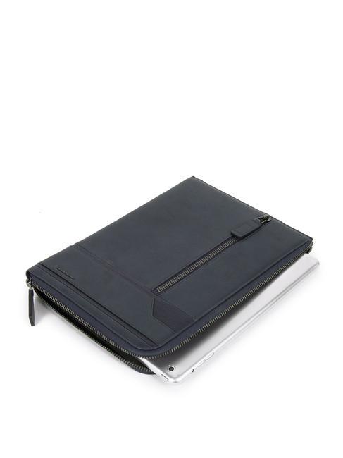 KOBE Tablet-Hülle aus Leder Blau - Damentaschen