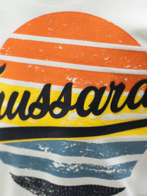 TOMASI Set aus Baumwoll-T-Shirt und Bermuda-Shorts nicht-gerade weiss - Trainingsanzüge für Kinder