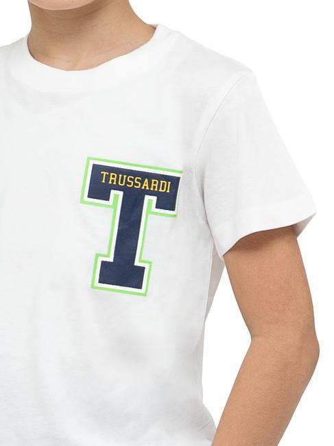 POLANCO Set aus Baumwoll-T-Shirt und Bermuda-Shorts weiß/ind. - Trainingsanzüge für Kinder