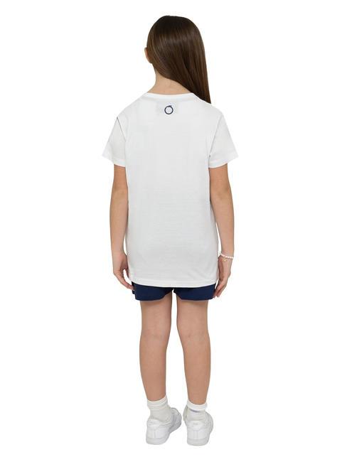 PANELLA Set aus Baumwoll-T-Shirt und Bermuda-Shorts weiß/ind. - Trainingsanzüge für Kinder