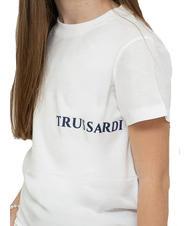 TRUSSARDI PANELLA Set aus Baumwoll-T-Shirt und Bermuda-Shorts weiß/ind. - Trainingsanzüge für Kinder - 3