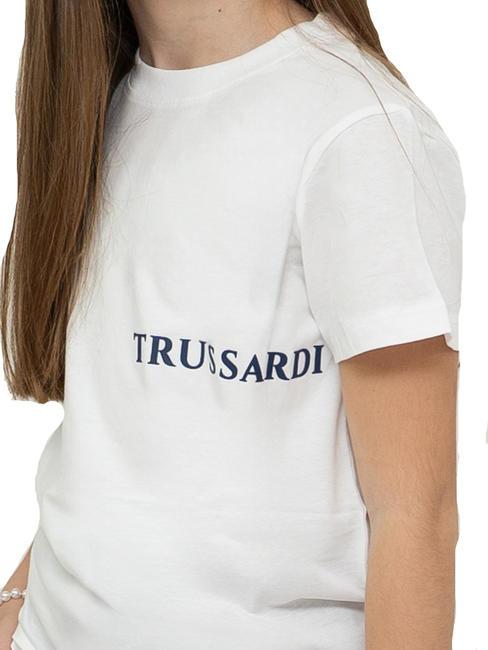 PANELLA Set aus Baumwoll-T-Shirt und Bermuda-Shorts wei&szlig;/ind. - Trainingsanz&uuml;ge f&uuml;r Kinder