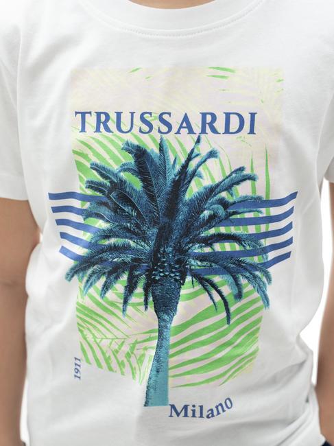 MARIS Set aus Baumwoll-T-Shirt und Bermuda-Shorts weiß/ind. - Trainingsanzüge für Kinder