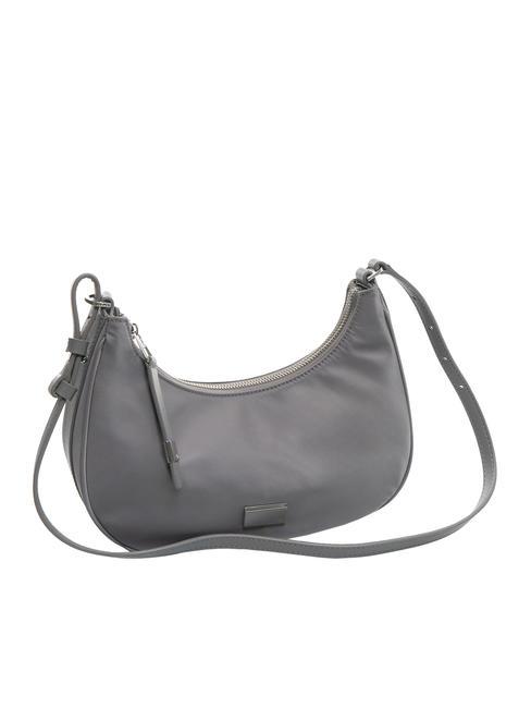 BE-HER Schulter-Hobo-Tasche Eisen grau - Damentaschen