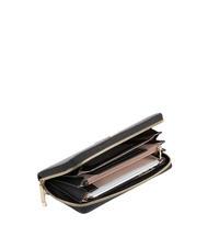 PIQUADRO DAFNE Portemonnaie mit umlaufendem Reißverschluss Schwarz - Brieftaschen Damen - 2