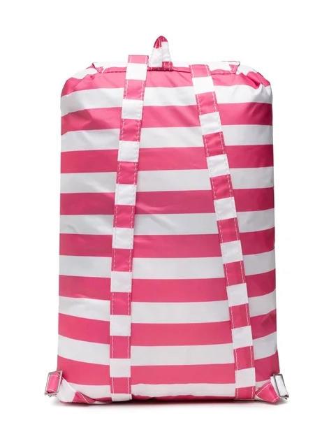 MINISAC VINTAGE Faltbarer Rucksack rosa weiß - Rucksäcke für Schule &amp; Freizeit