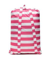 INVICTA MINISAC VINTAGE Faltbarer Rucksack rosa weiß - Rucksäcke für Schule &amp; Freizeit - 2