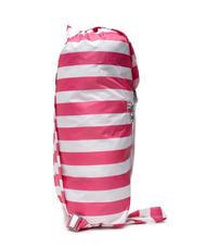 INVICTA MINISAC VINTAGE Faltbarer Rucksack rosa weiß - Rucksäcke für Schule &amp; Freizeit - 3