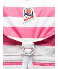 INVICTA MINISAC VINTAGE Faltbarer Rucksack rosa weiß - Rucksäcke für Schule &amp; Freizeit - 4