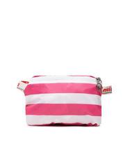 INVICTA MINISAC VINTAGE Faltbarer Rucksack rosa weiß - Rucksäcke für Schule &amp; Freizeit - 5