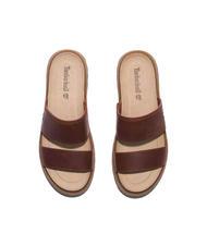 TIMBERLAND CLAIREMONT WAY Sandalen dunkelrotes Vollkorn - Damenschuhe - 5