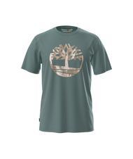 TIMBERLAND KENNEBEC RIVER TREE LOGO Baumwoll t-shirt Seekiefer - Herren-T-Shirts - 3