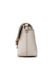 FURLA CHARLOTTE Mini-Schultertasche aus Leder Perle - Damentaschen - 3