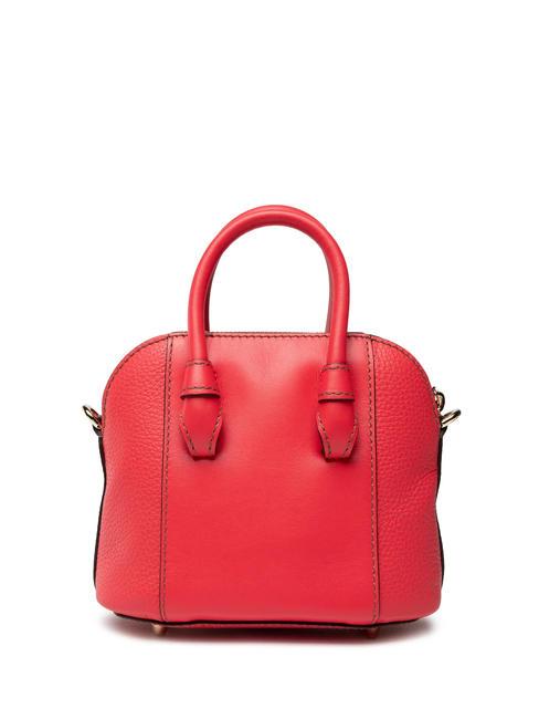 MIASTELLA Lederhandtasche mit Schultergurt Flamme - Damentaschen