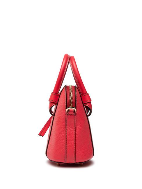 MIASTELLA Lederhandtasche mit Schultergurt Flamme - Damentaschen