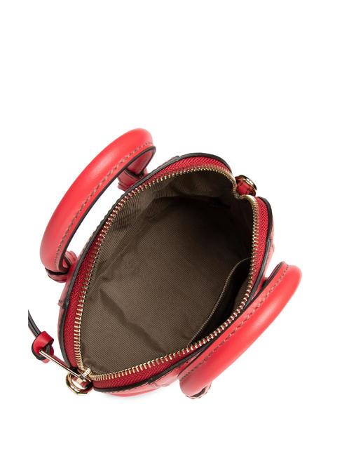 MIASTELLA Lederhandtasche mit Schultergurt Flamme - Damentaschen