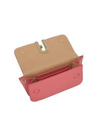 FURLA GEMMA Umh&auml;ngetasche Roma aus Kalbsleder Seerose - Damentaschen - 4