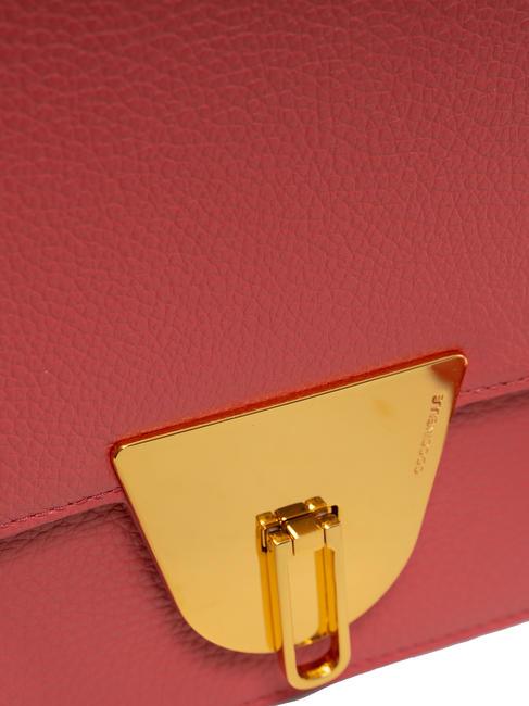 NICO Kleine Umhängetasche aus Leder Preiselbeeren - Damentaschen