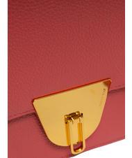 COCCINELLE NICO Kleine Umhängetasche aus Leder Preiselbeeren - Damentaschen - 5