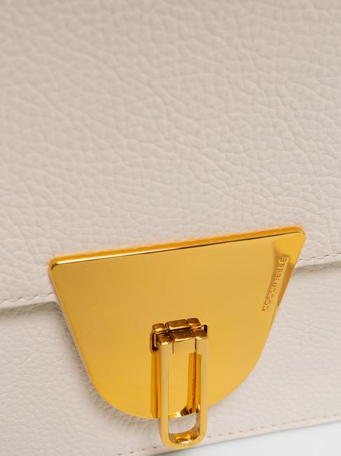 NICO Kleine Umhängetasche aus Leder Kokosmilch - Damentaschen