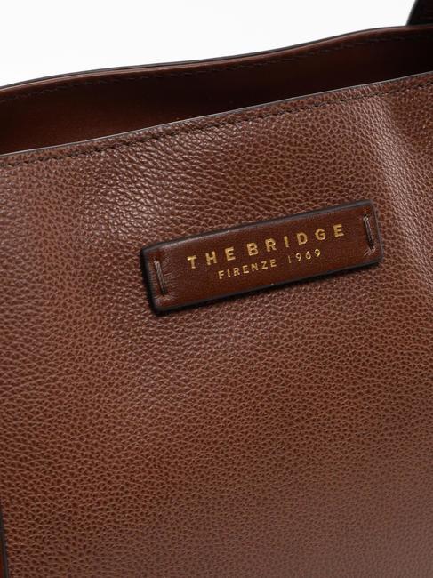 CARLOTTA Umhängetasche aus Leder BRAUN - Damentaschen