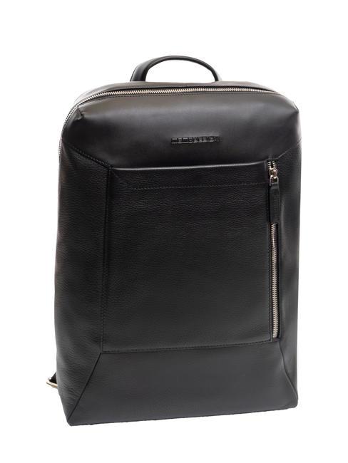 SQUARED Lederrucksack für 15-Zoll-Laptop Schwarz - PC-Rucksäcke